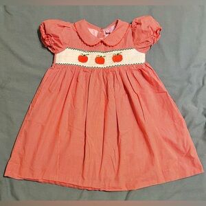 Smocked Frocks Smocked Pumpkin Dress